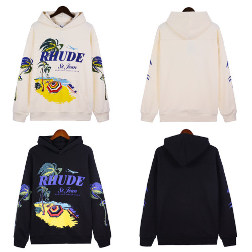 Beach Vacation Printed Pullover Sweatshirt 2 colors