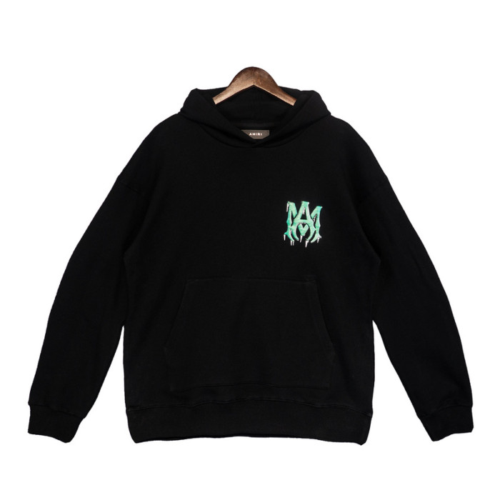 Green Logo Print Sweatshirt