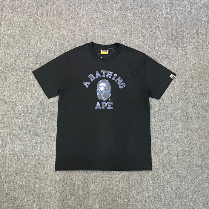 1:1 quality version Camouflage Letter Logo Print Short Sleeve Tee 4 styles