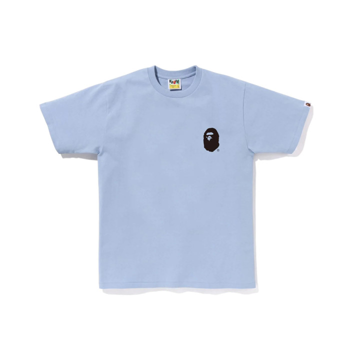 [buy more save more] Ape head back monogrammed t-shirt tee 5colors