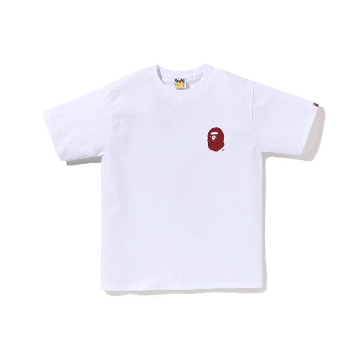 [buy more save more] Ape head back monogrammed t-shirt tee 5colors