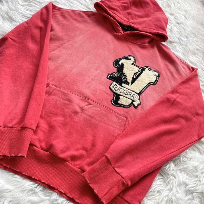 1:1 quality version Washed Old Embroidered Sweatshirt Hoodie