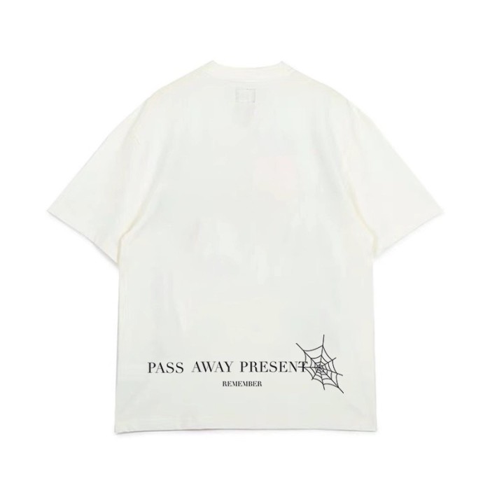 1:1 quality version Vintage Eye Print Short Sleeve Tee