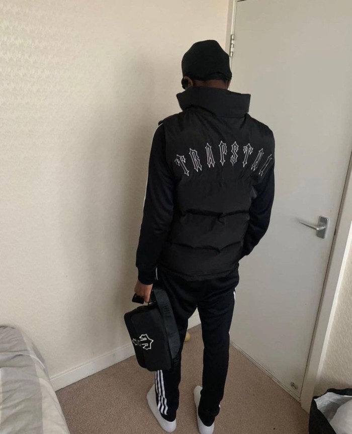 1:1 quality version White Cross Black Down Vest