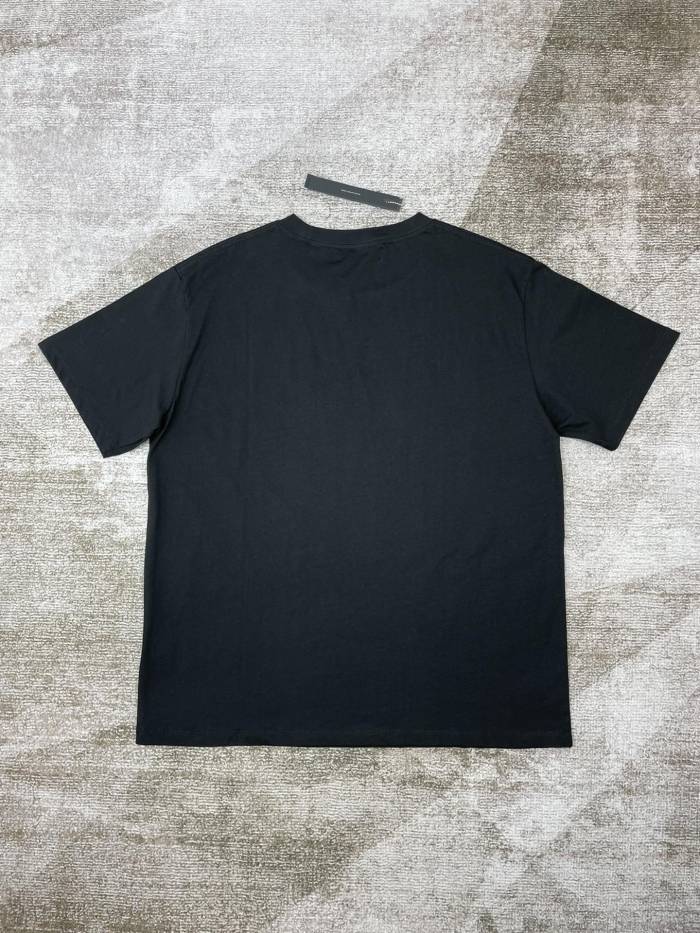 1:1 quality version Personalized letter print  tee 2 colors