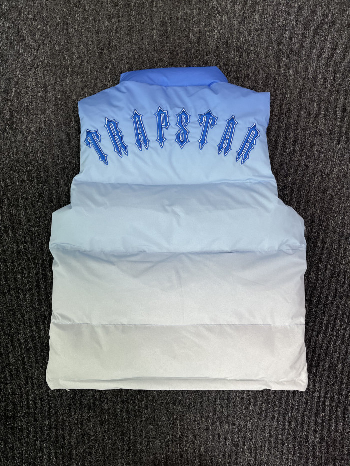 1:1 quality version Gradient Blue Alphabet Down Jacket