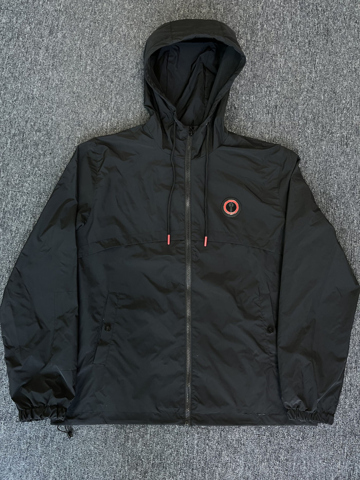 1:1 quality version Black and Red Label Trench jacket