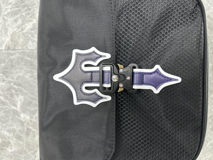 1:1 quality version Blue Gradient Black satchel bag