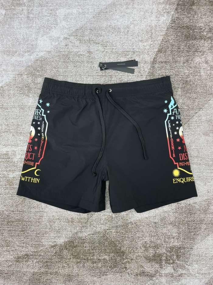 1:1 quality version Thin colored printed shorts