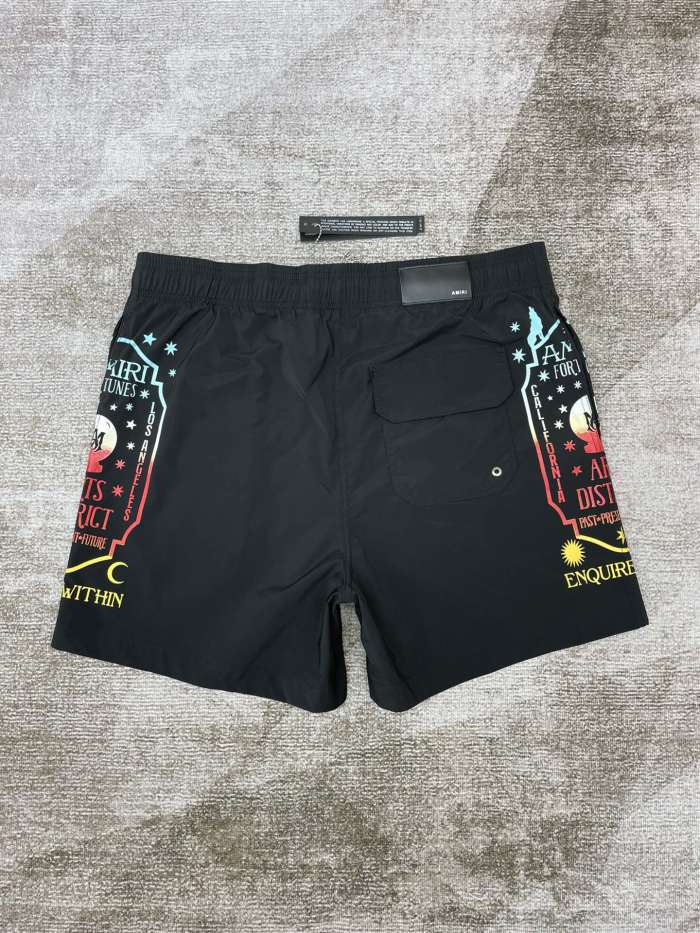 1:1 quality version Thin colored printed shorts