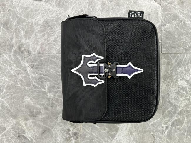1:1 quality version Blue Gradient Black satchel bag