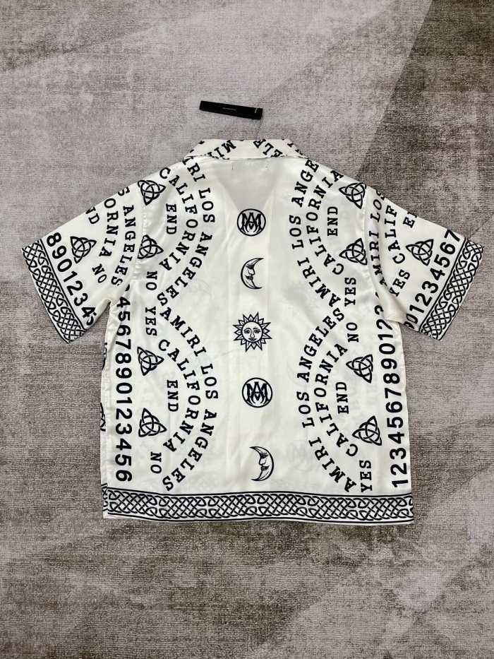 1:1 quality version Star alternating printed short sleeve  shirt