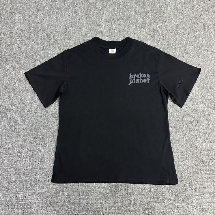 [buy more save more]  Peplum Foam Letter Short Sleeve Tee