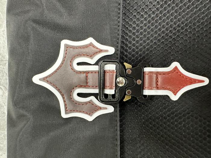 1:1 quality version Burgundy Gradient satchel bag