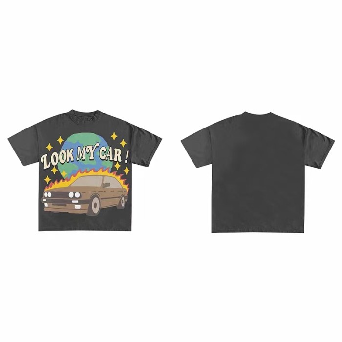 1:1 quality version Washed and Aged Chariots of Fire Short Sleeve Tee