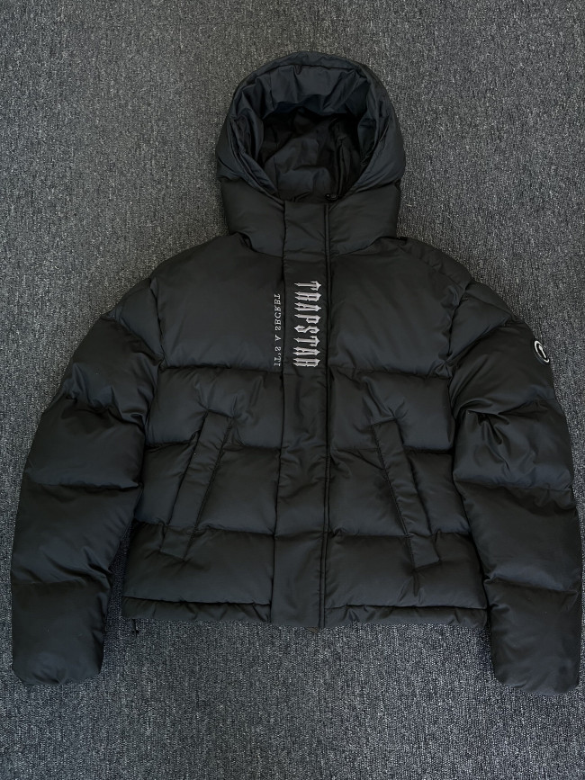 1:1 quality version  New black down-filled cotton jacket
