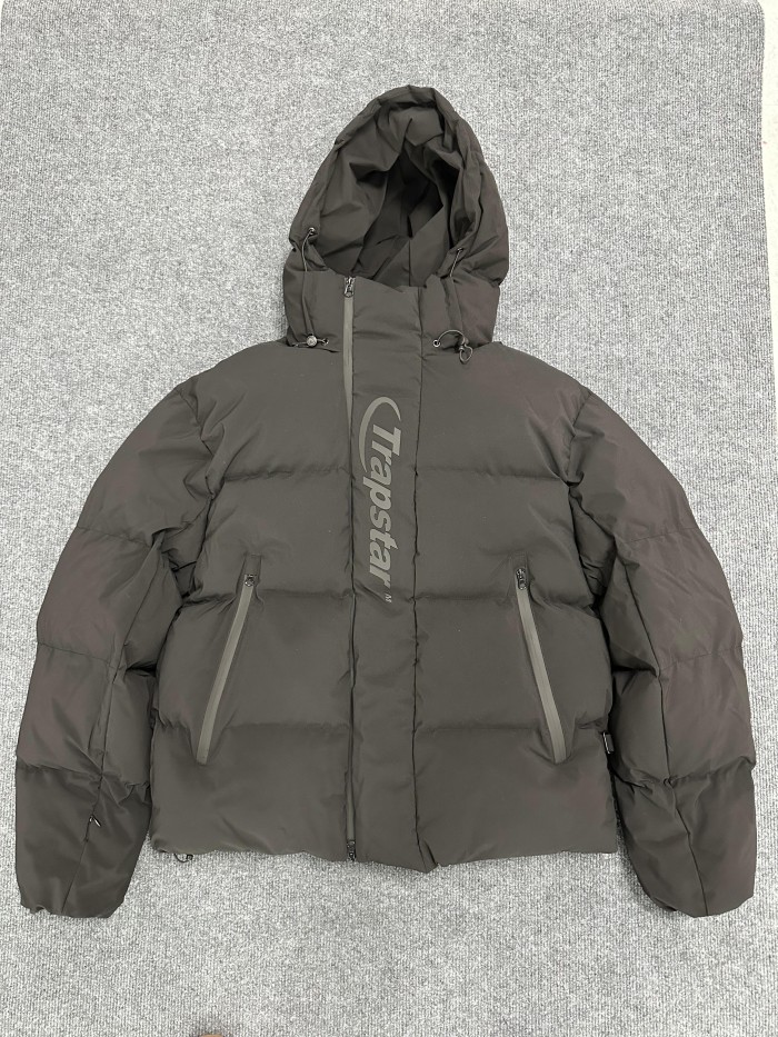 [buy more save more] 1:1 quality version Grey hooded casual down jacket