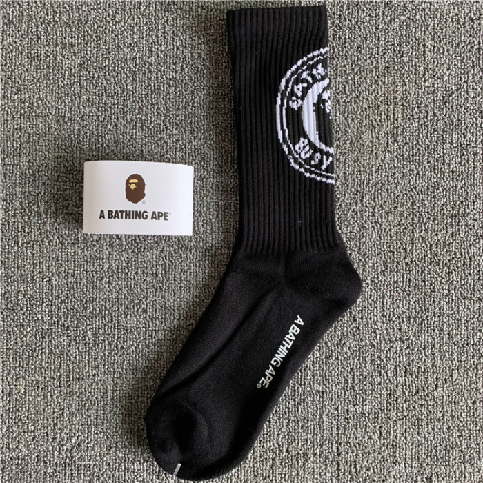 Summer High Street Sweat Wicking Cartoon Socks