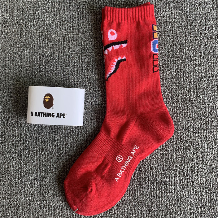 Summer High Street Sweat Wicking Cartoon Socks