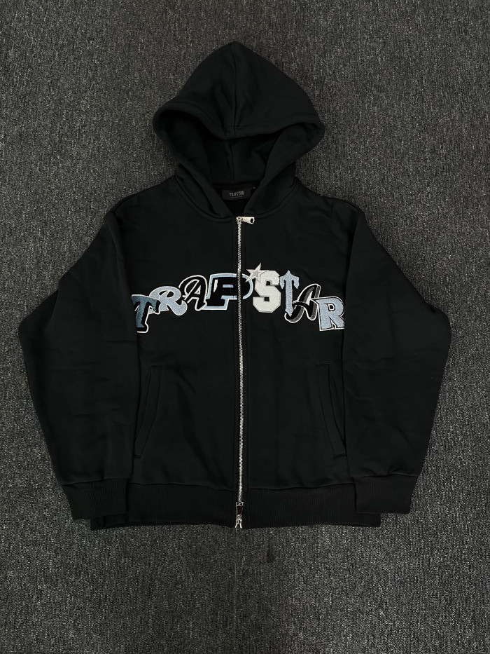 [buy more save more] 1:1 quality version Monogrammed Towel Embroidered Zip Hoodie
