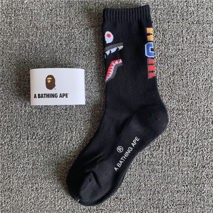 Summer High Street Sweat Wicking Cartoon Socks