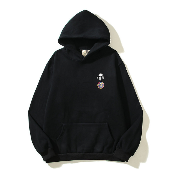 Spoof Nuggets Skull Print Basketball Sweatshirt Hoodie