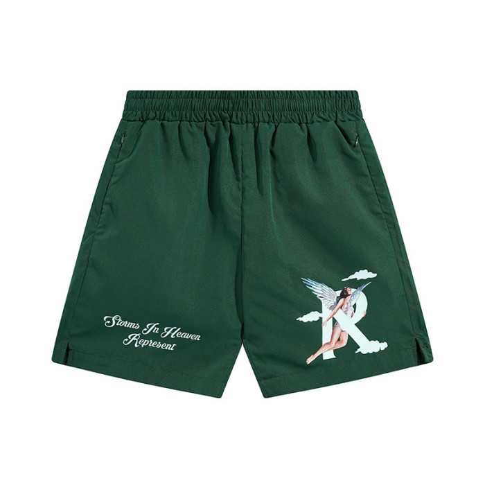 Angel Letter R Printed Shorts 4 Colors