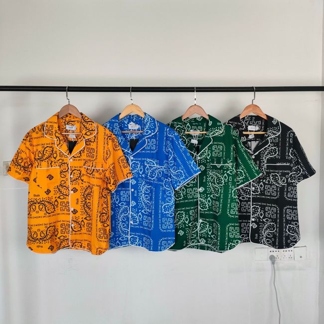 Ethnic Totem Logo Short Shirt 4 Colors