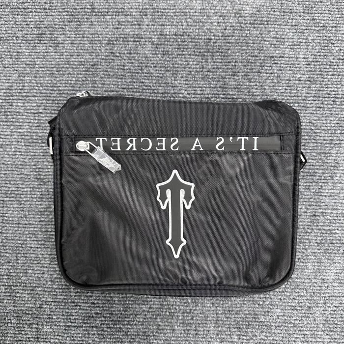 1:1 quality version White Letter Cross Gum Label Crossbody Bag