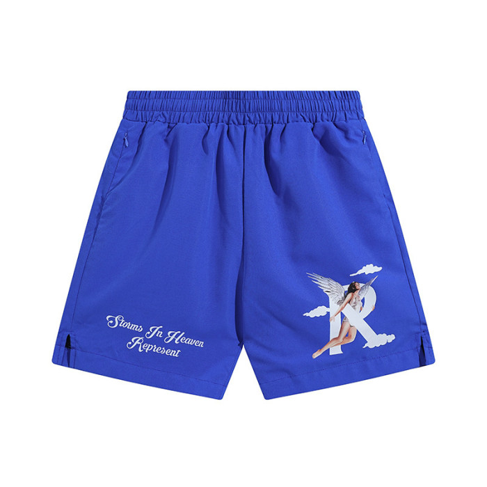 Angel Letter R Printed Shorts 4 Colors