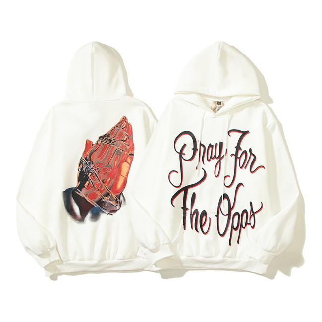 Praying Hands Loose Fit Hoodie