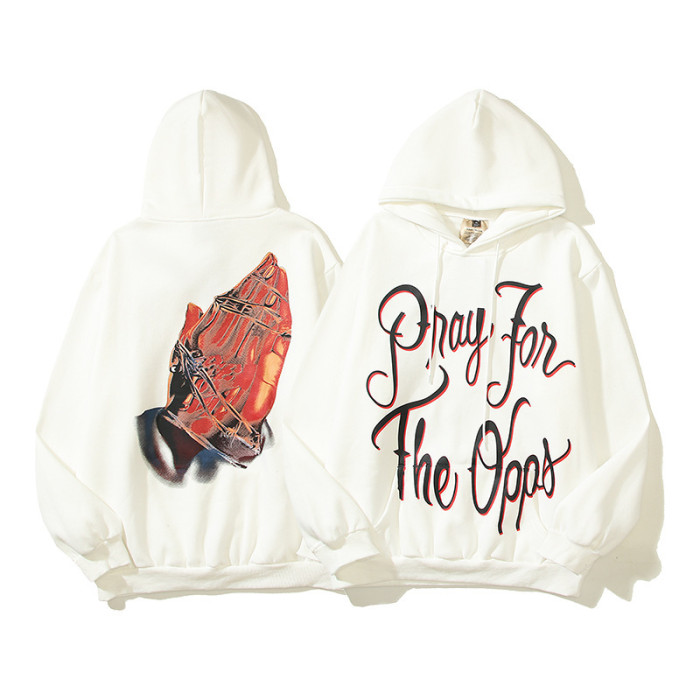 Praying Hands Loose Fit Hoodie