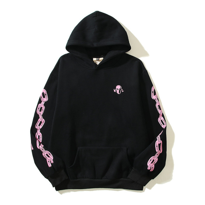 [buy more save more]Grim Reaper Skull Iron Chain Qilin Arm Hoodie