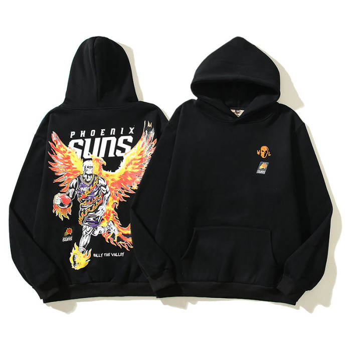 Skeleton Eagles and Basketball Sweatshirt Hoodie