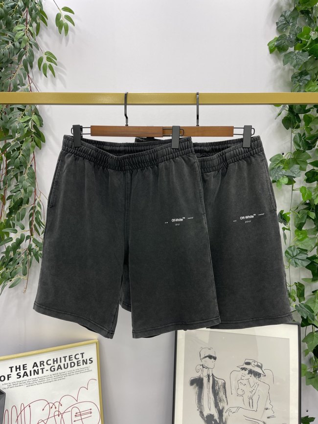 1:1 quality version Embroidered applique arrow shorts