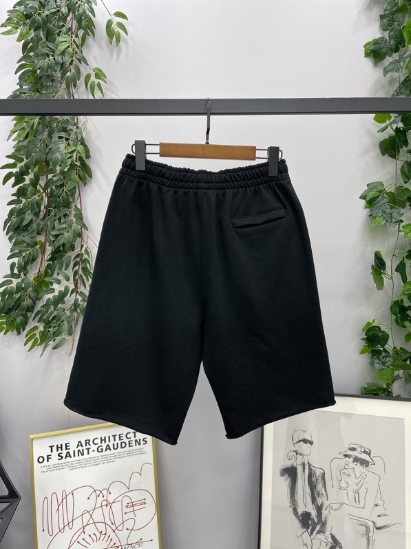 1:1 quality version Slogan logo short sweatpants  shorts