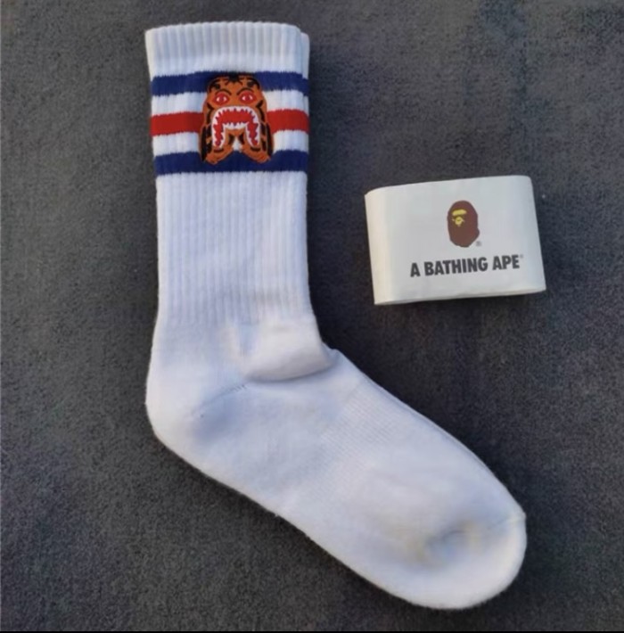 Shark's Head Cotton Socks 4 Colors