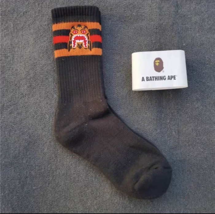 Shark's Head Cotton Socks 4 Colors
