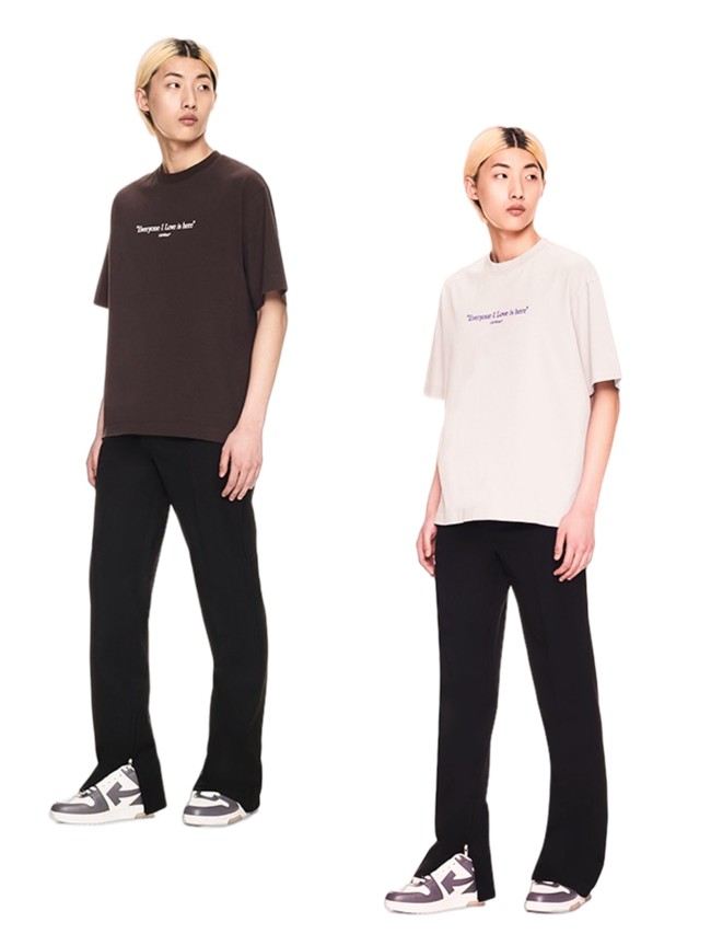 [oversized version] 1:1 quality version Summer Limited 520 T-shirt