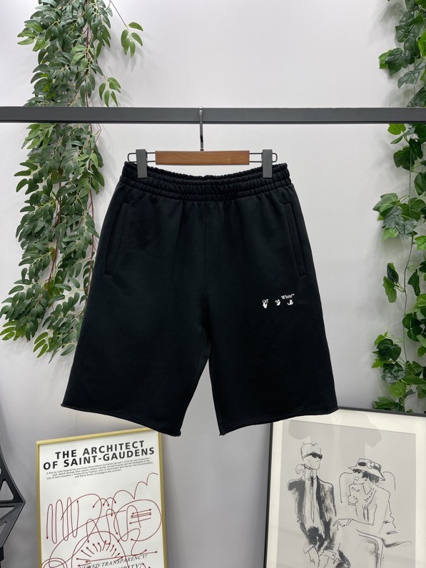 1:1 quality version Slogan logo short sweatpants  shorts