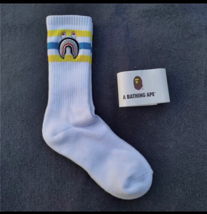 Shark's Head Cotton Socks 4 Colors