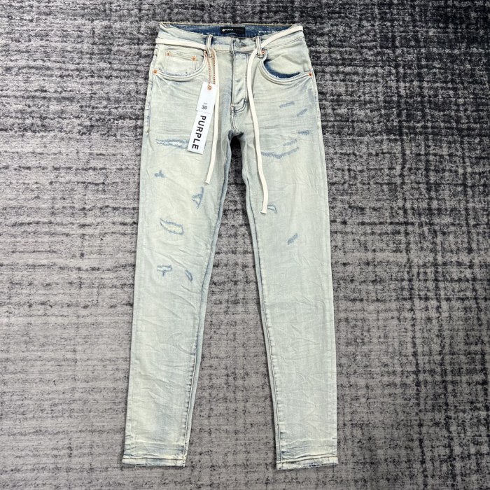 1:1 quality version New Lace-Up Jeans