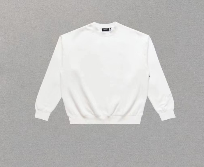 1:1 quality version Reflective Letter Embroidered Pullover Hoodie
