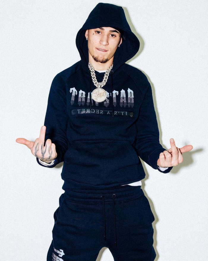 1:1 quality version Gradient Reflective Letter Embroidered Sweatpants