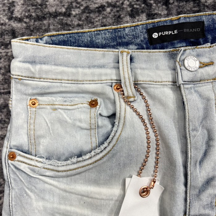 1:1 quality version Watercolor Splash Trendy Jeans