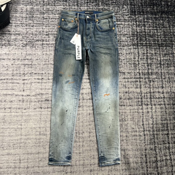 [buy more save more]  1:1 quality version  Watercolor Ink Chained Jeans
