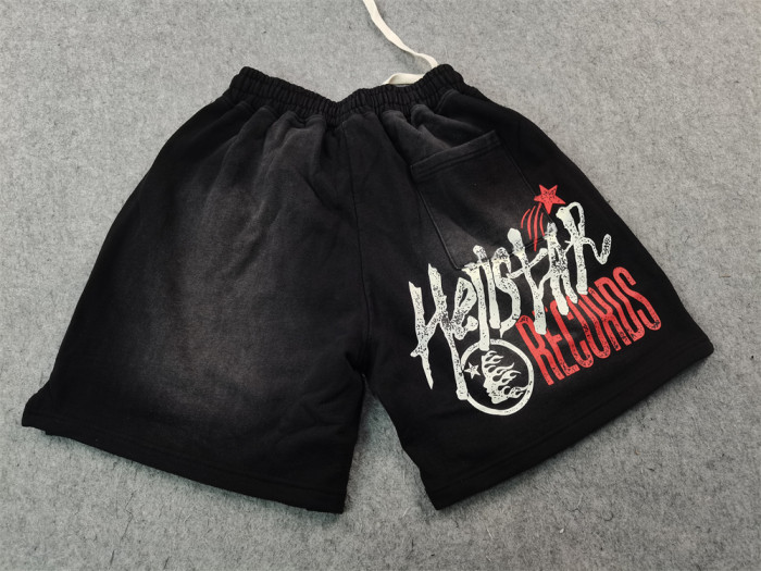 [Buy More Save More]1:1 quality version Grumpy avatar star letter print washed shorts