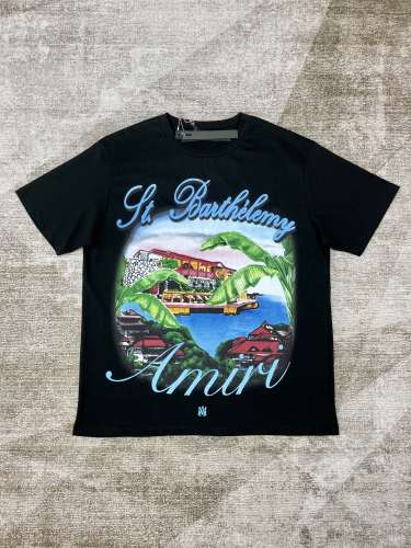 1:1 quality version New Seascape Print Tee