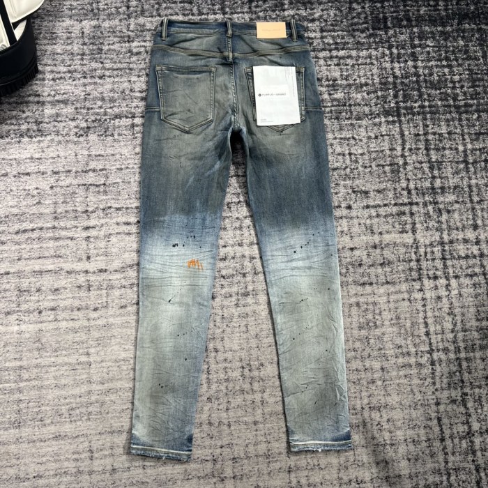 [buy more save more]  1:1 quality version  Watercolor Ink Chained Jeans