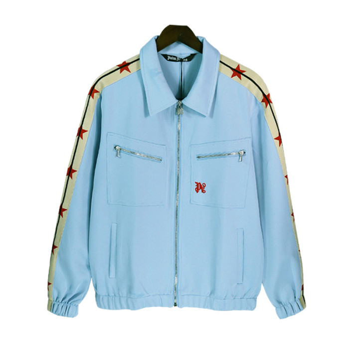 [50% Off]Palm Angels High Street Uniform Style with Side Stars Jacket 2 Colors 22968415